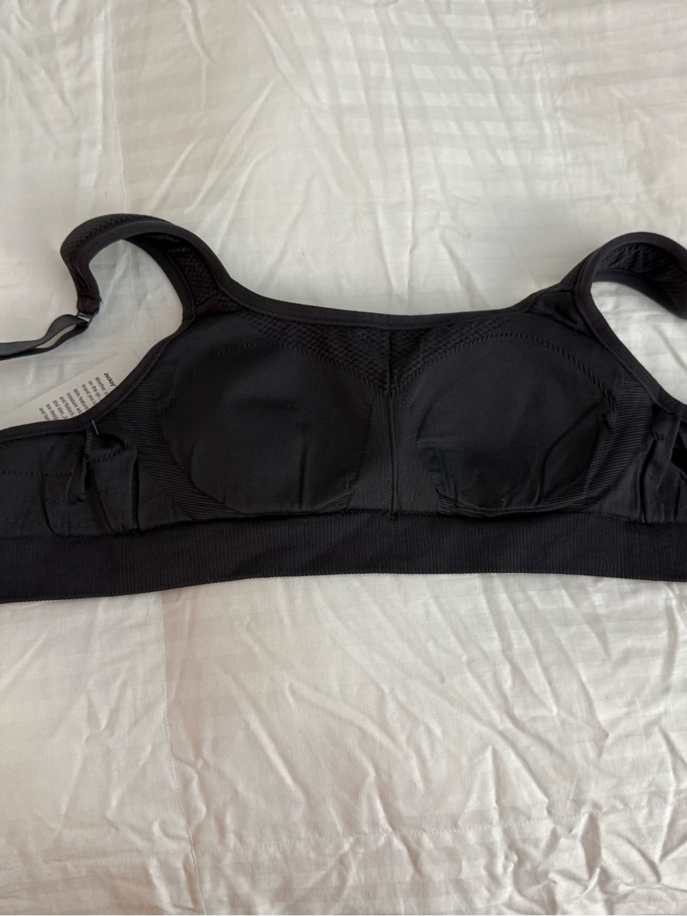 Jockey Black Seamless Wireless Support Bra